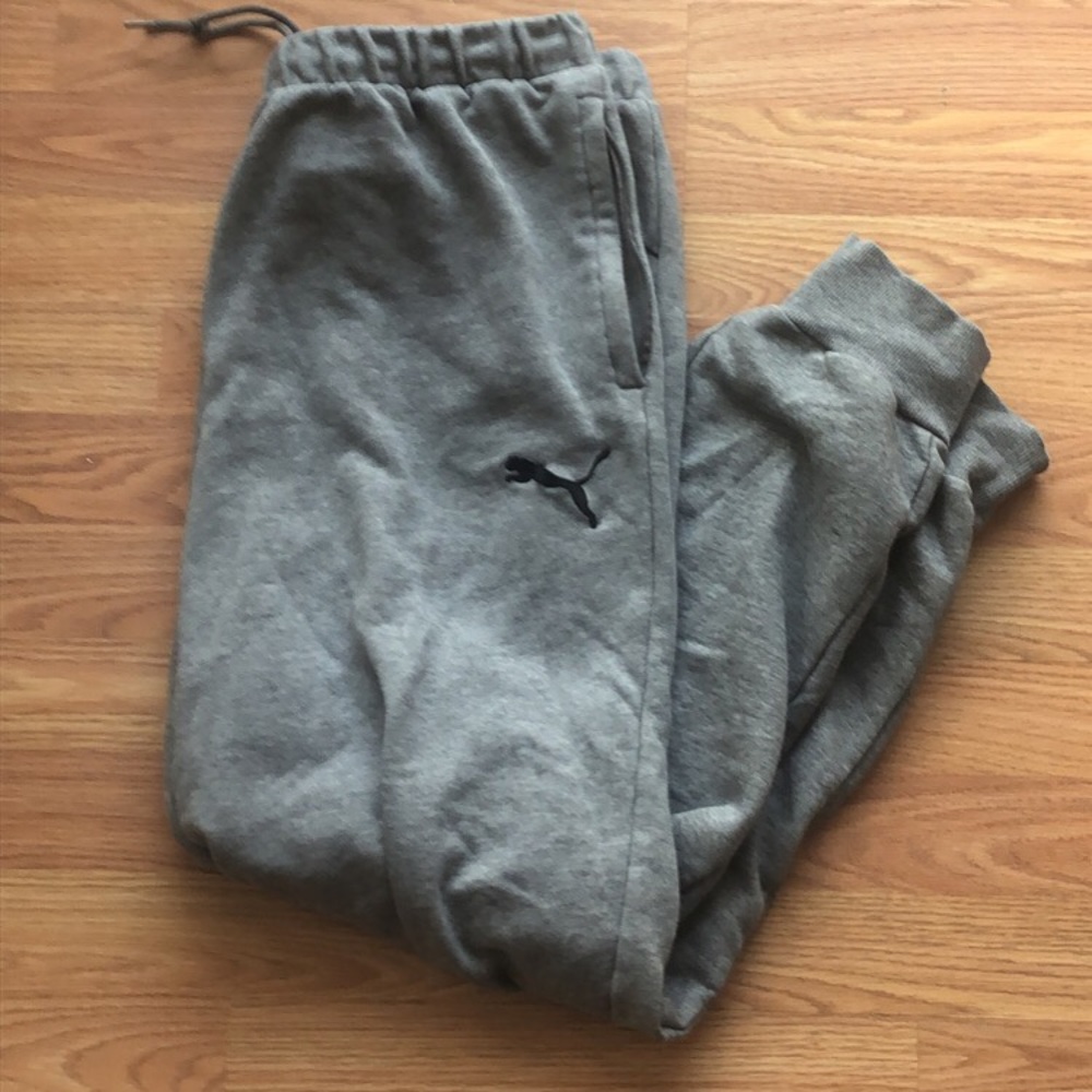 Grey sweatpants